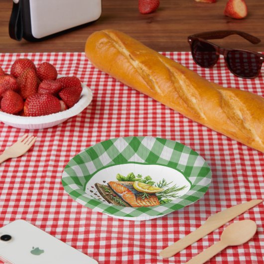 Bols En Carton Soirée aux poissons grillés (Pique-nique)