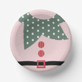 Bols En Carton Soirée de Noël Rose Elf Suit (Recto)