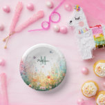 Bols En Carton Spring Watercolor Birds Floral Monogram Wildflower<br><div class="desc">Spring Watercolor Birds Floral Monogram Wildflower Name</div>