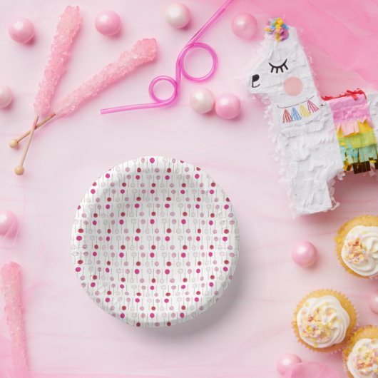 Bols En Carton Sucré rose Gelé Pops boulangerie fête d'anniversai (Fête)