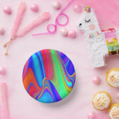 Bols En Carton Summerfeel, Rainbowart 3D Abstrait (Fête)