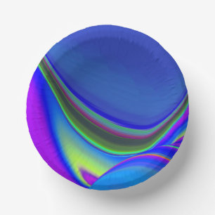 Bols En Carton Summerfeel, Rainbowart 3D Abstrait