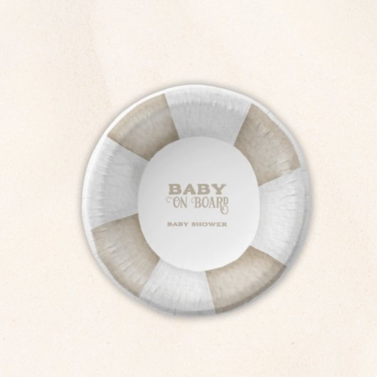 Bols En Carton Surf Board Baby Shower Custom