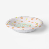 Bols En Carton Sweet Peach 1er anniversaire (Angulaire)