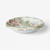 Bols En Carton Sweet Rustic Country Home Paysage Floral (Angulaire)