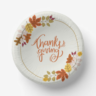 Bols En Carton Thanksgiving Day Bowles for Family