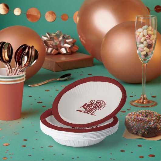 Bols En Carton Thanksgiving Turquie ~ Plaque (Multi)