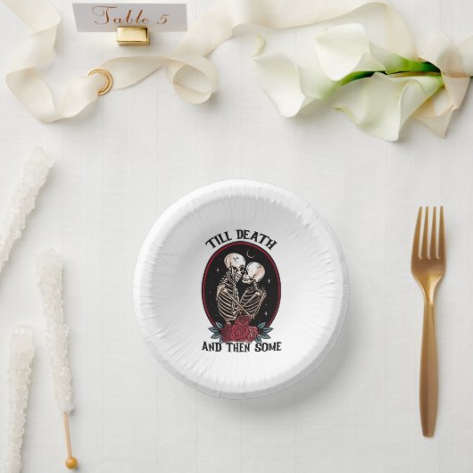 Bols En Carton 'Till Death Paper Bowls (Mariage)