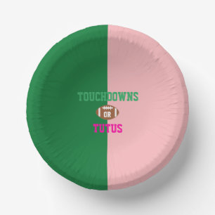 Bols En Carton Touchdowns ou Tutus Genre Reveal