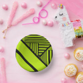 Bols En Carton Triangle - Vert chaux (Fête)