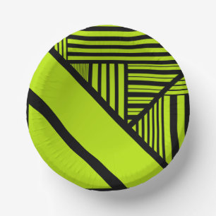 Bols En Carton Triangle - Vert chaux