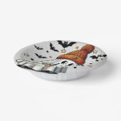 Bols En Carton Tricker Cute Bougie Traiter Le Fantôme D'Halloween (Angulaire)