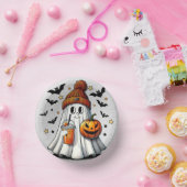 Bols En Carton Tricker Cute Bougie Traiter Le Fantôme D'Halloween (Fête)