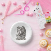 Bols En Carton Un ange endormi sur la pierre (Fête)