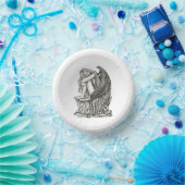 Bols En Carton Un ange endormi sur la pierre (Fête)