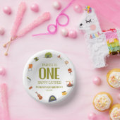 Bols En Carton Un Camping Happy Camper 1er Anniversaire Fête (Fête)