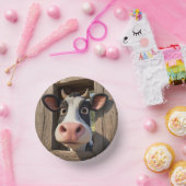 Bols En Carton Vache drôle (Fête)