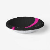 Bols En Carton Vagues simples 2 en Magenta et noir (Angulaire)