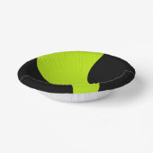 Bols En Carton Vagues simples en vert citron (Angulaire)