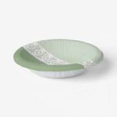 Bols En Carton Vert Foncé Et Clair (Angulaire)