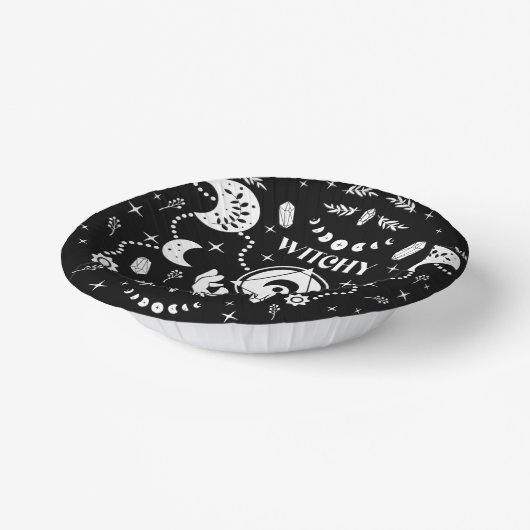 Bols En Carton Vibes de cuisine papier Halloween (Angulaire)