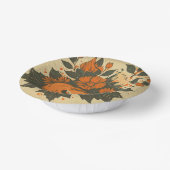 Bols En Carton Vintage/Halloween/Automne/citrouille (Angulaire)