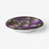 Bols En Carton Violet Abstrait violet violet kaki fractal (Angulaire)
