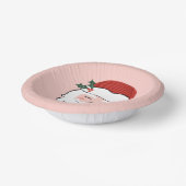 Bols En Carton Visage Père Noël joyeux | Noël (Angulaire)