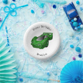 Bols En Carton Voiture de sport verte avec illustration airfos (Fête)