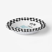 Bols En Carton Voiture Fast & Six Blue Race 6e fête d'anniversair (Angulaire)