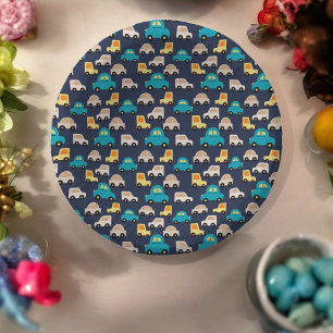 Bols En Carton Voitures dessin animé multicolores 