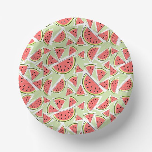 Bols En Carton Watermelon Green Multi (Recto)