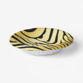 Bols En Carton Zesty Zebra Yellow (Angulaire)
