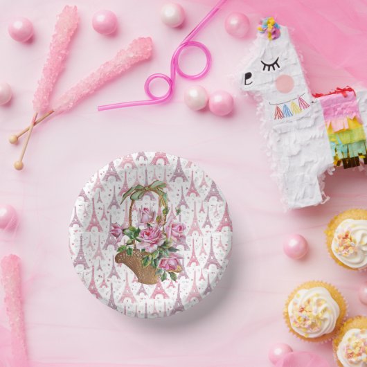 Bols en papier Tour Eiffel (Fête)