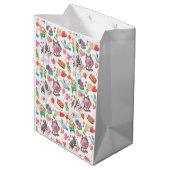 Bolsa de papel San Valentín Medium Cadeauzakje (Achterkant Gekanteld)