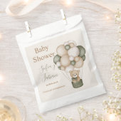 Bolsa de Papel Teddybeer Spaans Baby shower Jongen Bedankzakje (Geknipt)