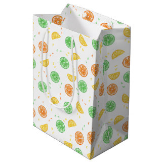 Bolsa de regalo frutos cítricos medium cadeauzakje