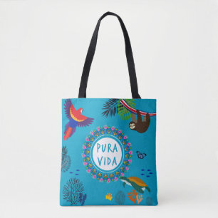 Bolsa De Tela Vida salvaje de Pura Vida - de Costa Draagtas