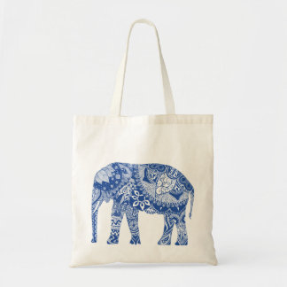 Bolsa económica con elefante tote bag