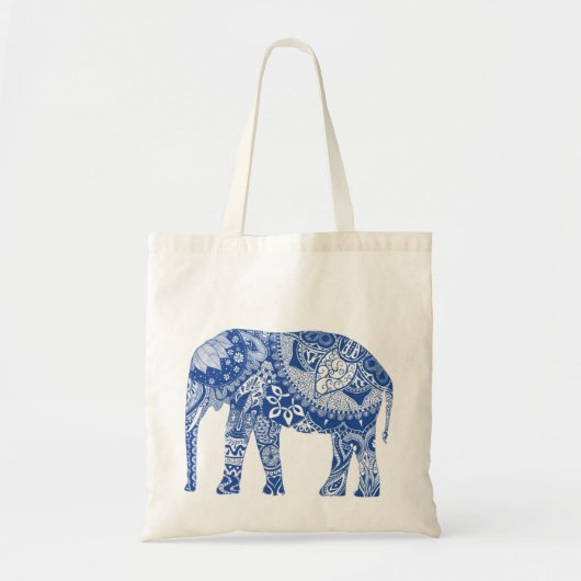 Bolsa económica con elefante tote bag (Voorkant)