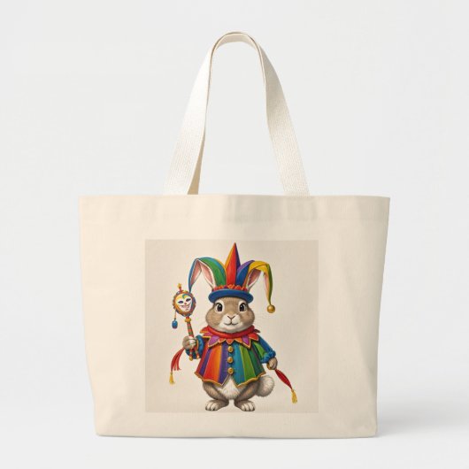 Bolsa Tote coelho bobo da corte (Voorkant)