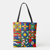 Bolsa Tote de Ombro - Chaos Code Draagtas (Achterkant)
