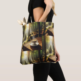 Bolsa Tote de Ombro Estampada Draagtas