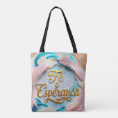 Bolsa Tote - Fé e Esperança Draagtas (Achterkant)