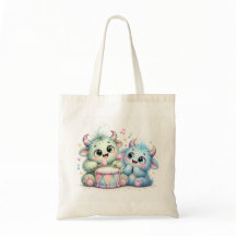 Bolsa Tote Lovely Monsters