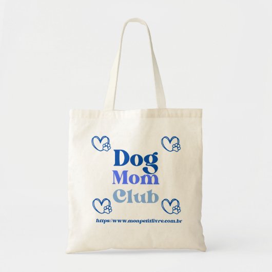 Bolsa Tote Mon Dog Club (Voorkant)