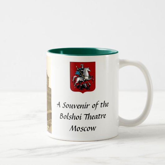 Bolshoi Théâtre Souvenir Mug (Droit)