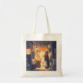 Bolso de tela para compras. tote bag