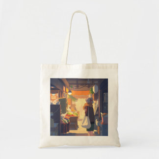 Bolso de tela para compras. tote bag