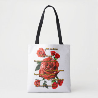 Bolso Rosas Rojas Draagtas